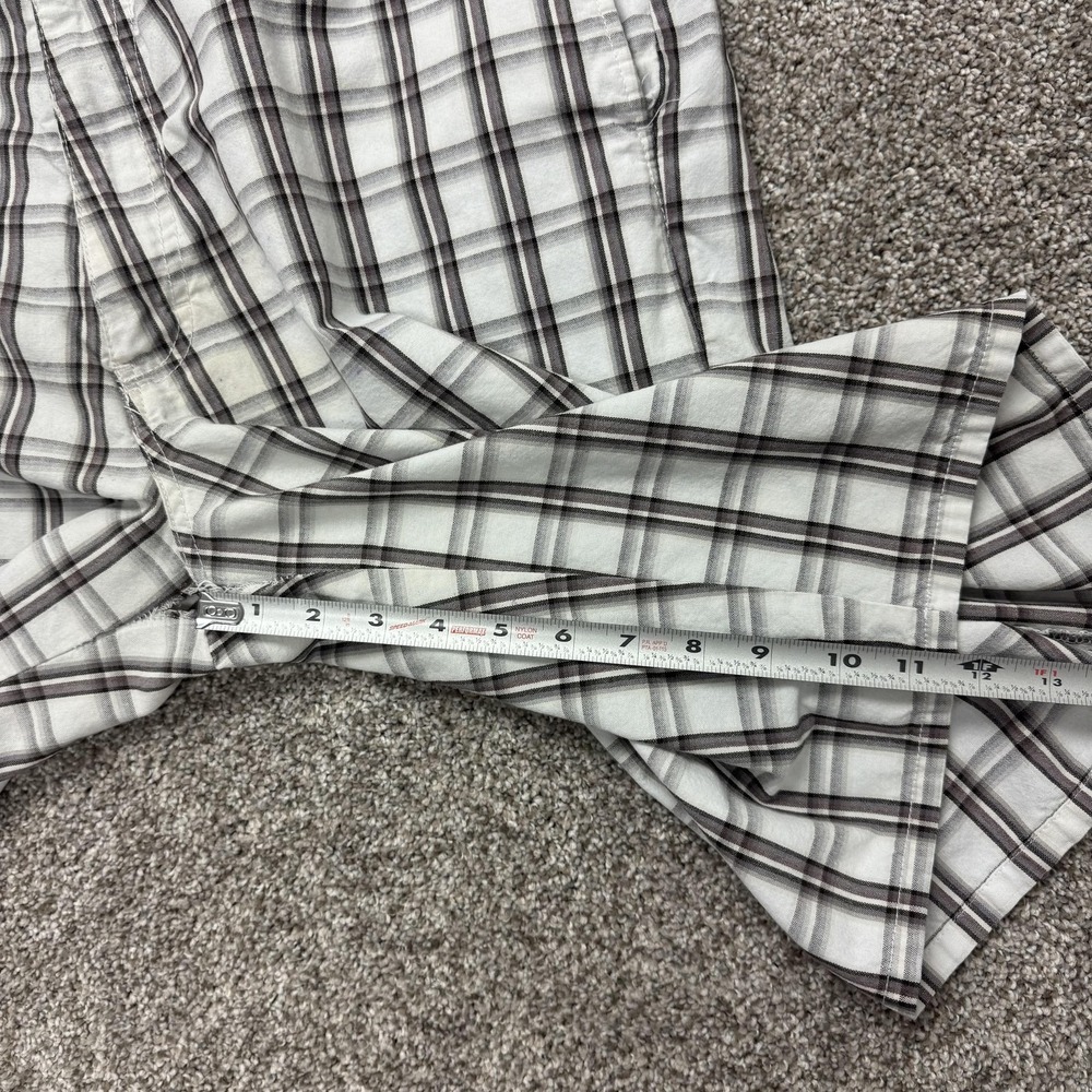 Dickies Cargo Shorts Mens 40 Gray Plaid Relaxed Pockets Workwear Casual Summer - Picture 11 of 13